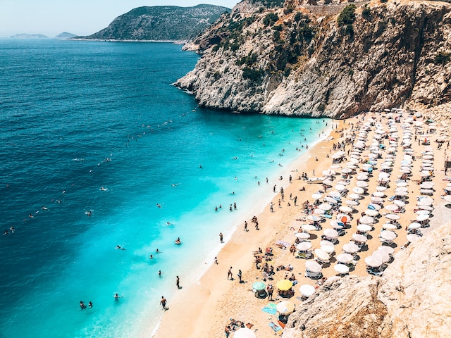 Kalkan, Kaputaş Plajı, Kaş/Antalya, Türkiye