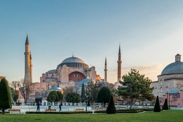 Hagia Sophia, Istanbul, Turkey Lewis J Goetz on Unsplash