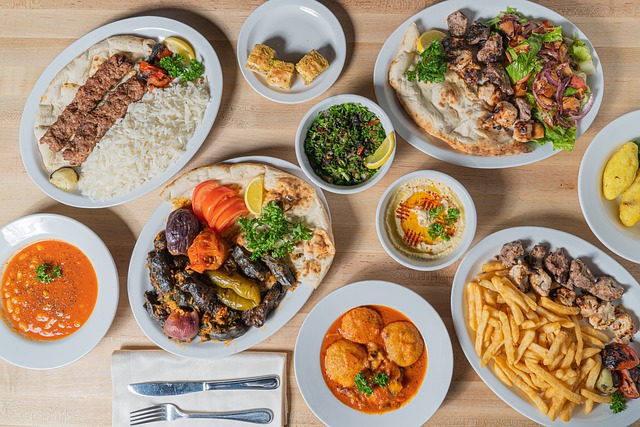 Middle-eastern assortments timokefoto from Pixabay
