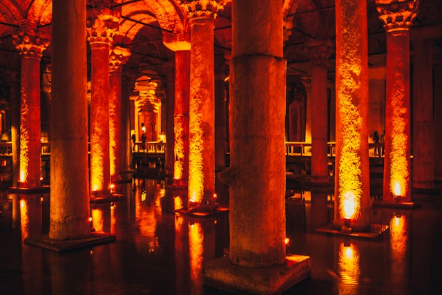 Basilica Cistern, Istanbul, Turkey Raimond Klavins on Unsplash